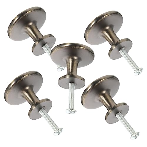 Housoutil 5pcs Cabinet Handle Parts Wardrobe Door Handle Dresser Pulls Replacement Furniture Pulls