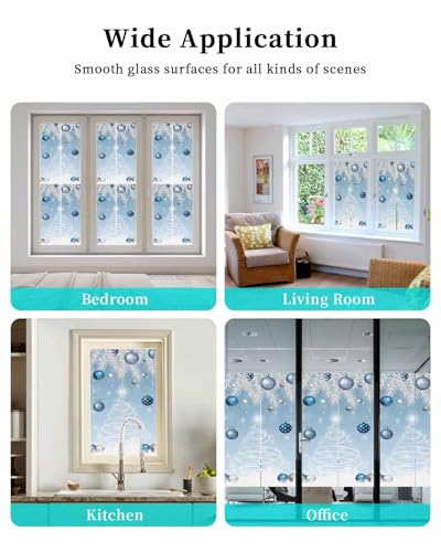 Film Decorativo para Ventana Azul 19.6"x39.3" PVC miniatura 6