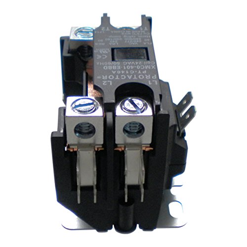 Protactor 1 Pole 40 Amp Heavy Duty Ac Contactor Replaces Virtually All Residential 1 Pole Models #TOP4