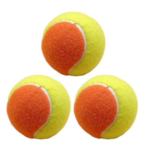 COOLHOOD 3/5pcs High Elasticity Impacts Resistance Tennis Beaches Tennis Paddleball Training Practice Sport Rubber Tennis Enduring