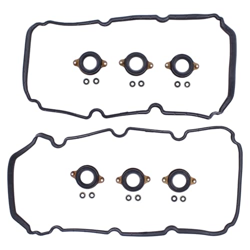 NewYall 3.5L V6 Engine Valve Cover Gasket Set for Acura MDX/RLX 14-20, RDX 16-18, TLX 15-20, Honda Accord 13-17, Crosstour 13-15, Odyssey 18-21, Passport 19-21, Pilot 16-21, Ridgeline 17-20 by NewYall - Used condition - US$24.46