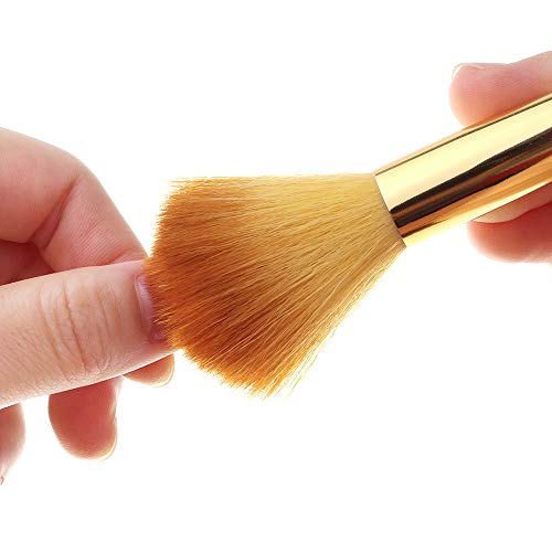 Silpecwee 1Pc Double-Head Acrylic Nail Art Brushes Uv Gel Nail Gradient Shading Pen Nail Remove Dust Powder Brush Manicure Tools #TOP6