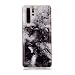 Produktbild NoNo Marke: TONWIN for Huawei P30 Pro kolorierte Zeichnung Muster IMD Verarbeitung weicher TPU-Schutzhülle Brand:TONWIN (Color : Black White)