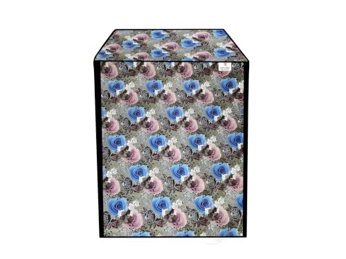 Image of Dishwasher Cover for 12 to 15 Place Setting | Water-Resistant Dustproof Zip Cover | Universal Fit Compatible with Bosch, LG, IFB, Hafele, Faber & More | 63 x 63 x 88 cm | Design 6
