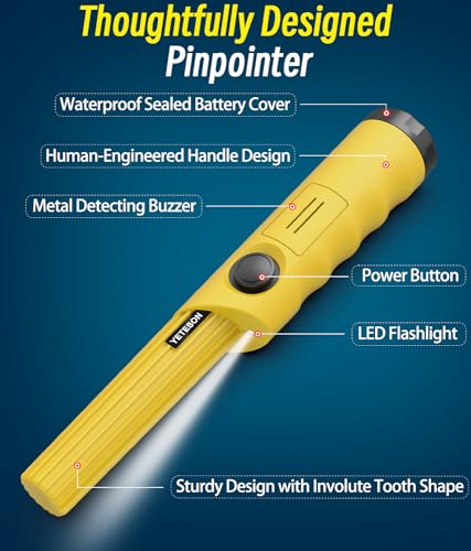 Yeteson Metal Detector Handheld Pinpointer Waterproof thumb #3