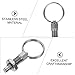 Lurrose 3Pcs Stainless Steel Non Lock Out Type Spring Plungers Durable Knob Plunger for Mechanical Accessories for Industrial Equipment Electrical Appliances Automotive Use