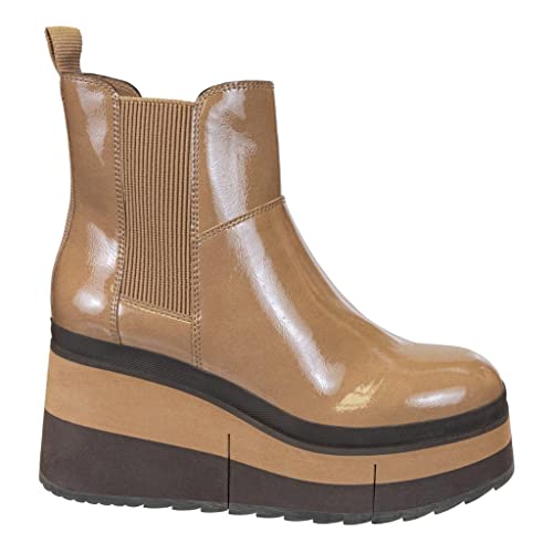 naked Feet Women's GUILD Platform Chelsea Boot2