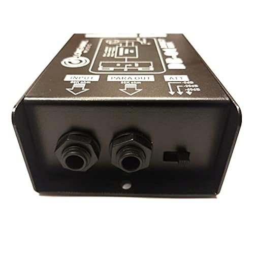 Passive Mono DI Direct Injection Box 1/4 Inch Impedance Transformer To Balanced