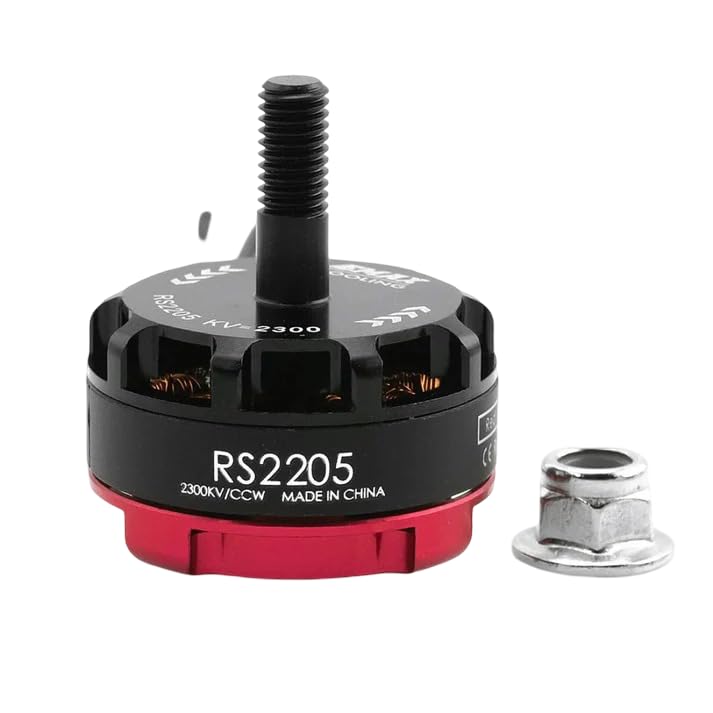RS2205 2300KV Brushless DC Motor CCW Silver Cap for QAV250 & QAV300 Racing Drone | RS3817 High Performance Multirotor Motor-image-16