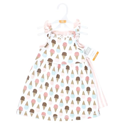 Image of Hudson Baby Girl's Cotton Dresses