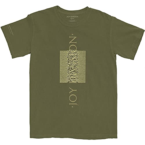 Image of Joy Division Blended Pulse Green Official Tee T-Shirt Mens Unisex (X-Large)