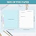 Discbound Refill Paper, Disc Paper Refill for Note-Taking System Discbound Planner Inserts with 240 Pages, 5 Sheets Dividers,White Paper Refill, Letter Size 8.5