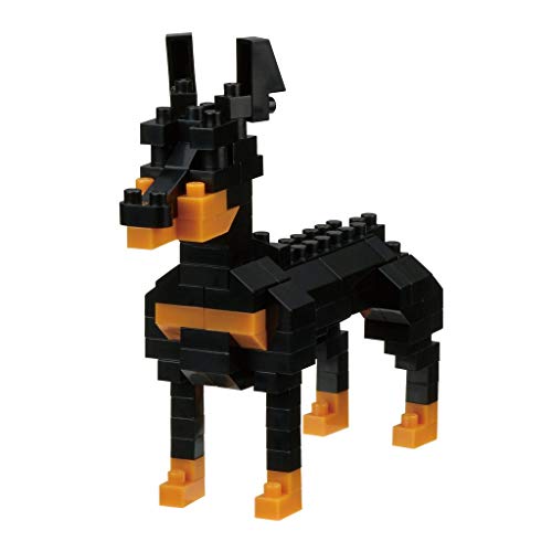 nanoblock-nanoblock-NBC-255-Dog Breed Doberman Jouet, NBC-255, Multicolore Cover