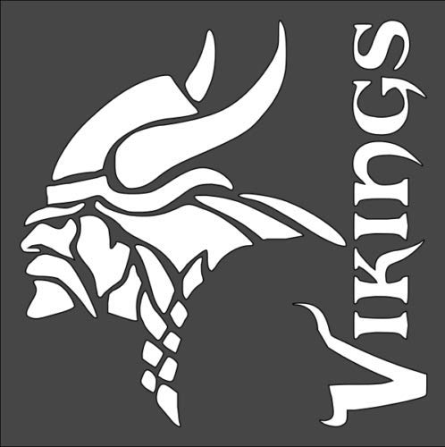 Minnesota Vikings Logo Stencil