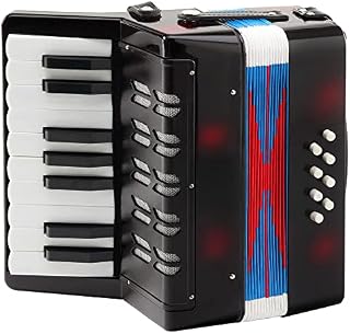 Classic Cantabile Bambino Children's Accordion, Black, 8 Basses