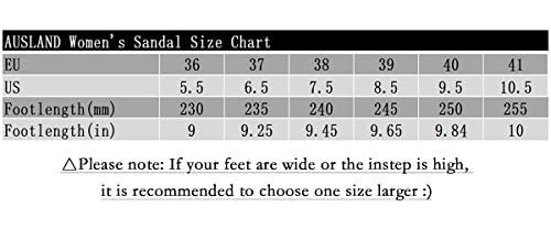 Ausland Women's Black Sandals 8.5Us, Soft Footbed Sandal 90121 Black 39Eu #TOP7