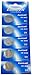 Produktbild 5 x CR2032 3V Lithium Knopfzelle 210 mAh (1 Blistercard a 5 Batterien) EINWEG Markenware Eunicell