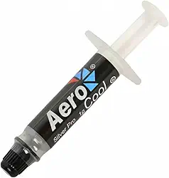 Pasta Térmica Silver Pro 1g, Alta Condutividade Térmica, Composto de Prata, Compatível com CPU, GPU, PS4, PS5, PC Gamer e Notebook, Aplicação em Seringa