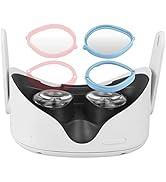 Amazon.co.jp: MASiKEN Quest 2用のVR 度付きレンズ、(左側が赤