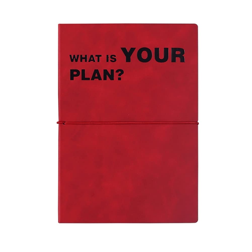 Cuadernos Diario/Cuaderno A5 Diario de Cuero Espesado Bloc de Notas Bloc de Notas Patrón Magnético Bloc de Notas para Oficina Inicio Escuela Negocio Oficina Escolar (Color : B)
