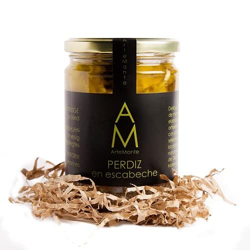 Perdiz en escabeche desmigada