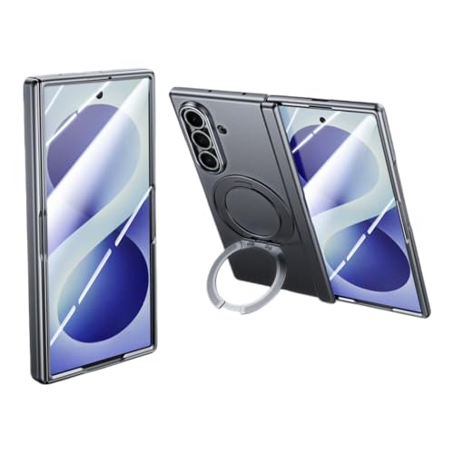 Galaxy Z Fold8 Ultra�Ή��p�y�ʃP�[�X (�O���[)