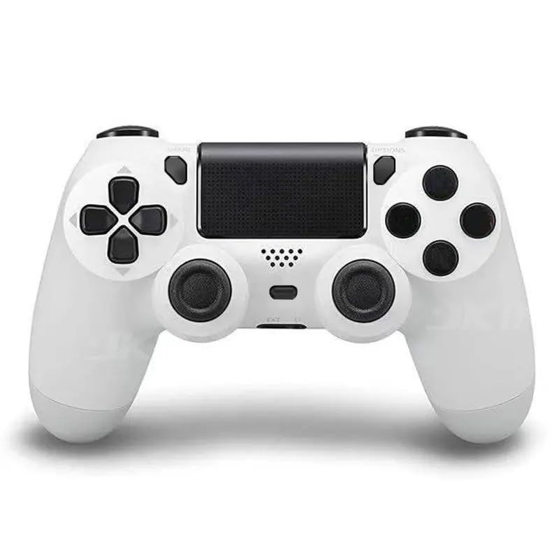 Genérico controlador inalámbrico compatible PlayStation4, controlador de juego Bluetooth PS4 de doble vibración de seis ejes, compatible con controladores de PC/Steam/teléfono
