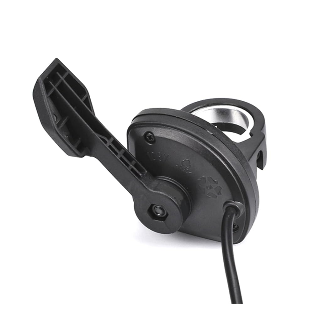 XHIKOWAT Accélérateur Pouce Vélo Électrique – Montage Rapide, Dégagement Facile – Compatible Guidon Gauche/Droit 22,2 Mm – ABS Robuste !