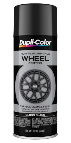 Dupli-Color Gloss Black Wheel Paint