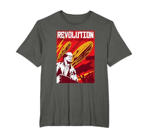 Vladimir Lenin Revolution CCCP UdSSR Unión Soviética Rusia Camiseta