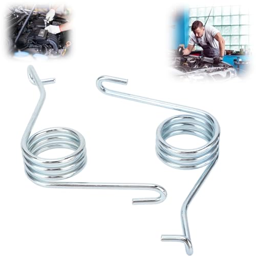 2PCS Ressort de rappel de levier de frein de stationnement, ressorts de rappel d'étrier de frein arrière Original Standard Remplacement direct 7H0615296 Match parfait pour la voiture