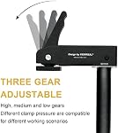 2 Pack 3/4’’ Bench Dog Clamps Bench Dog Hold Down Clamp Fit Tall Work Piece Quick Fix And Release For Workbench MFT 19mm Extended Edition