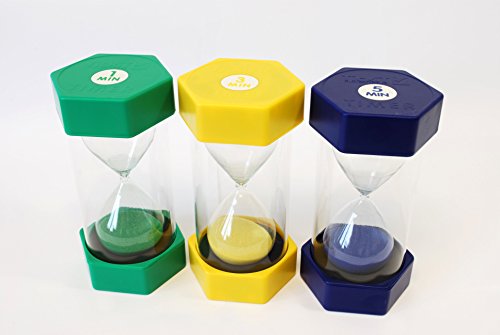 TickiT 9503 Sand Timer, 3 Minutes, Yellow - Thumbnail 3