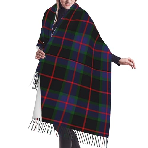 Vichy Cell Year Tartan Plaid Imitation Cashmere Tassel Scarf Winter Scarf Autumn Softest Classic Warm