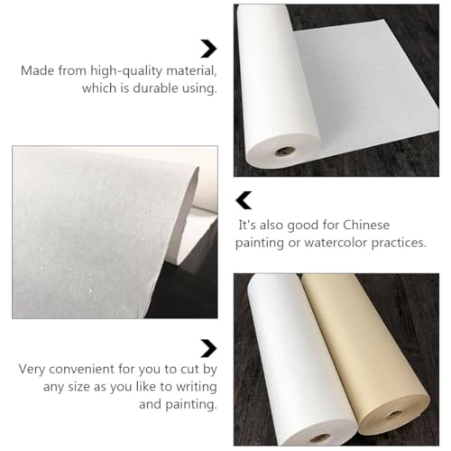 Papier Xuan pour peinture et écriture HOODANCOS rouleau blanc pliable haute résistance