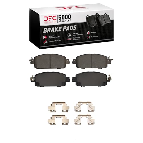 Image of Dynamic Friction Company Front 5000 Advanced Brake Pads - Ceramic, Hardware Included| For 2021-2024 Nissan Kicks, 2020-2024 Nissan Sentra