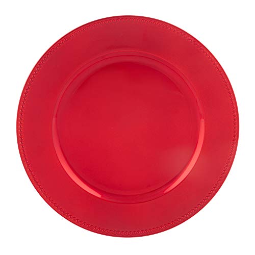 Platos decorativos Home Details 13 pulg, pack 24 miniatura 1