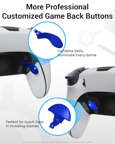Image of Metal Thumbsticks & Back Paddles for PS5 Edge Controller