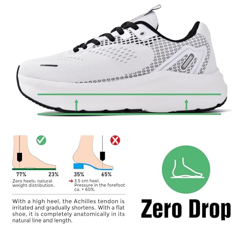 Zapatos de punta ancha para liberar tus dedos en entrenamientos intensos en gimnasio 3
