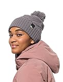 Jack Wolfskin Damen Lorelei W Beanie Mütze, seagull, Einheitsgröße EU