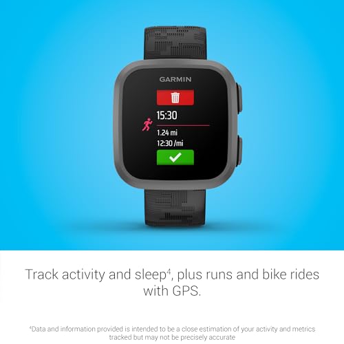 Garmin Bounce™, Kids Smartwatch, Two-Way Text and Voice Messaging, Location Tracking, Black Camo - image 6
