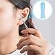 30 Stück Silikon-Ohrreiniger-Kopf Für Ohrenschmalz Entferner,Silikon Ohrlöffel Ersatzspitzen,Ersatzspitzen Für Ohrensauger, Ohrenschmalz Sauger Ear Cleaner Zubehör(Blau)