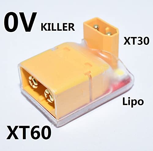 Miniatura 4 de Batería RC LIPO 0V Killer LIPO Killer XT30 XT60 macho enchufe descargador 26X16X18mm para RC Modelo FPV Drone Vehículo Coche Barco Batería