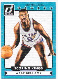 Walt Bellamy 2014-15 Donruss Scoring Kings New York Knicks Card #49