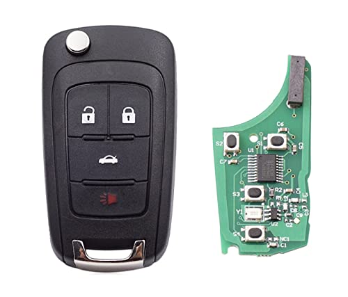Télécommande de voiture pour Chevrolet Equinox Sonic Malibu Cruze OHT01060512 clé 4 boutons
