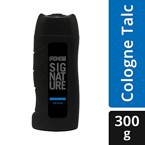 Image of AXE Dark Temptation Long Lasting Deodorant Body Spray for Men 150ml and Signature Denim Cologne Talc 300g