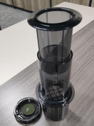 Image of LIXN Coffee and Espresso Maker Manual Machine Black Coffe Maker Compressed Coffee