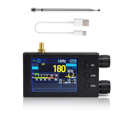 Radio de poche TEF6686 pleine bande en aluminium pour vos écoutes nomades FMDX