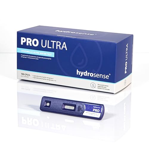 Hydrosense PRO Ultra Legionellen-Wassertestkit 100 KBE/L Sensitivität Ergebnis in 25 Minuten Einmaltest