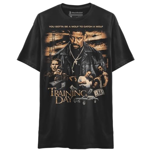Training Day 2000s Y2K Retro Vintage Unisex Classic T-Shirt (Black, Large)